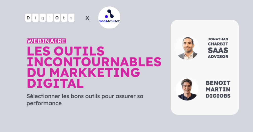 webinaire outils incontournables du marketing